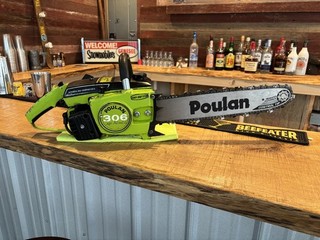 Poulan 306SA Super Automatico con Autoaffilante Automatico e Barra e Catena NOS.