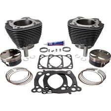 S&S CYCLE 910-0733A Cylinder Kit 4.500" Stroke Black Granite M8 Brand New