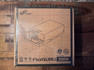 FSP FlexGURU 300W 80 Plus Gold Flex ATX Power Supply New in Box (NIB)