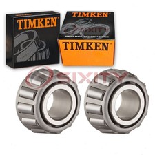 2 Pc Timken Front Outer Wheel Bearings For 1928-1931 Ford Model A Axle Ni