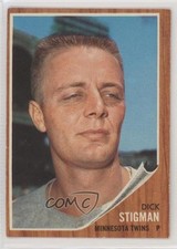 1962 Topps High # Dick Stigman #532 10xs