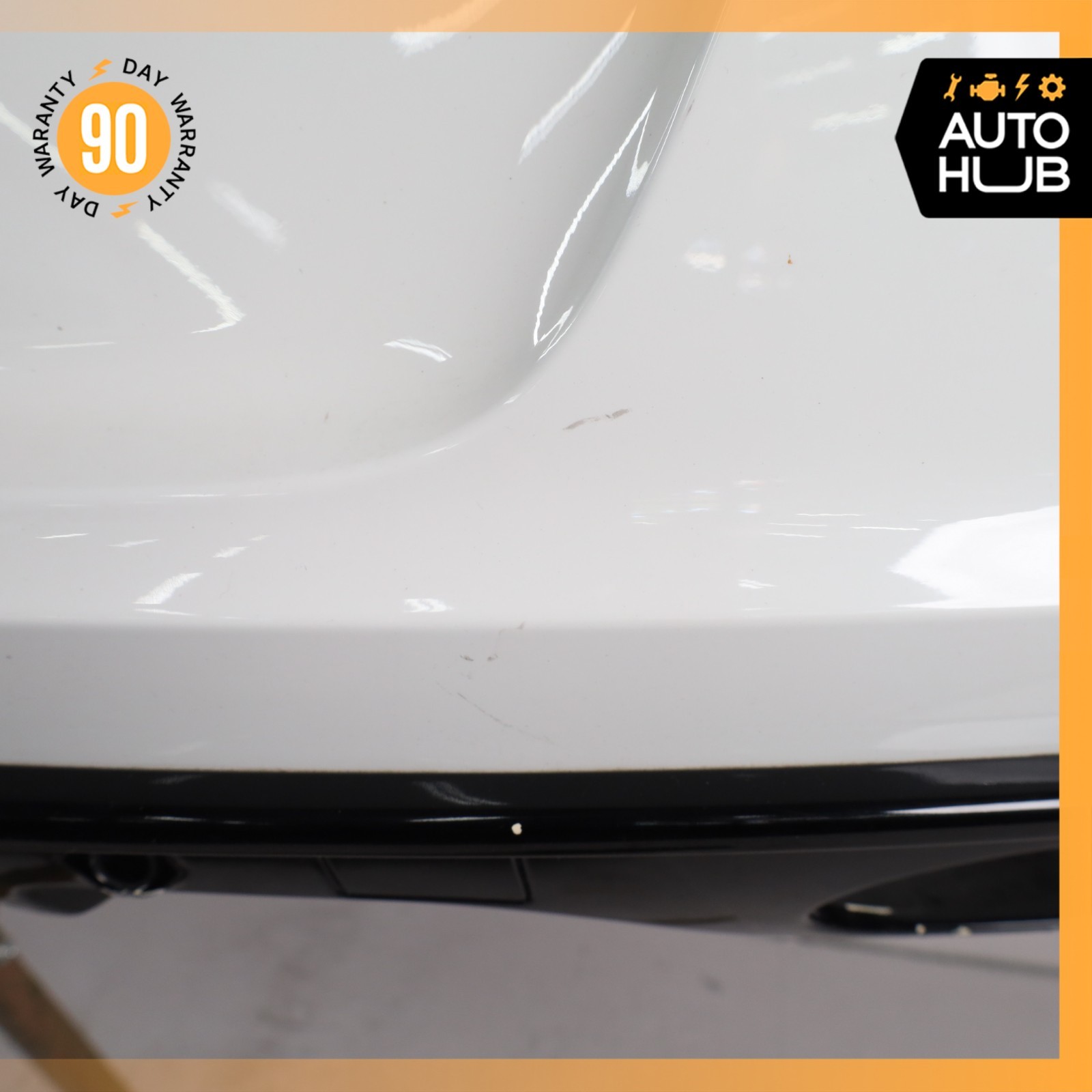 13-15 Bentley Continental GTC GT V8 S Rear Bumper Cover Assembly White OEM 49k