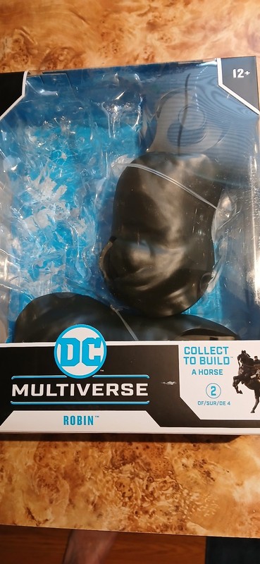 MCFARLANE BATMAN DARK KNIGHT BUILD A FIGURE HORSE MAIN BODY ONLY BOXED