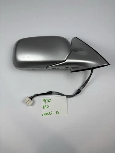 98-05 LEXUS GS300 GS430 PASSENGER RIGHT SIDE POWER DOOR MIRROR W GLASS - SILVER