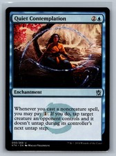 Magic The Gathering Khans of Tarkir Quiet Contemplation #050/269 MTG TCG CCG