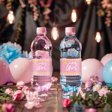 30sheets Bottle Label Adhesive Stickers Rectangle Word 216x64mm Craft Supplies