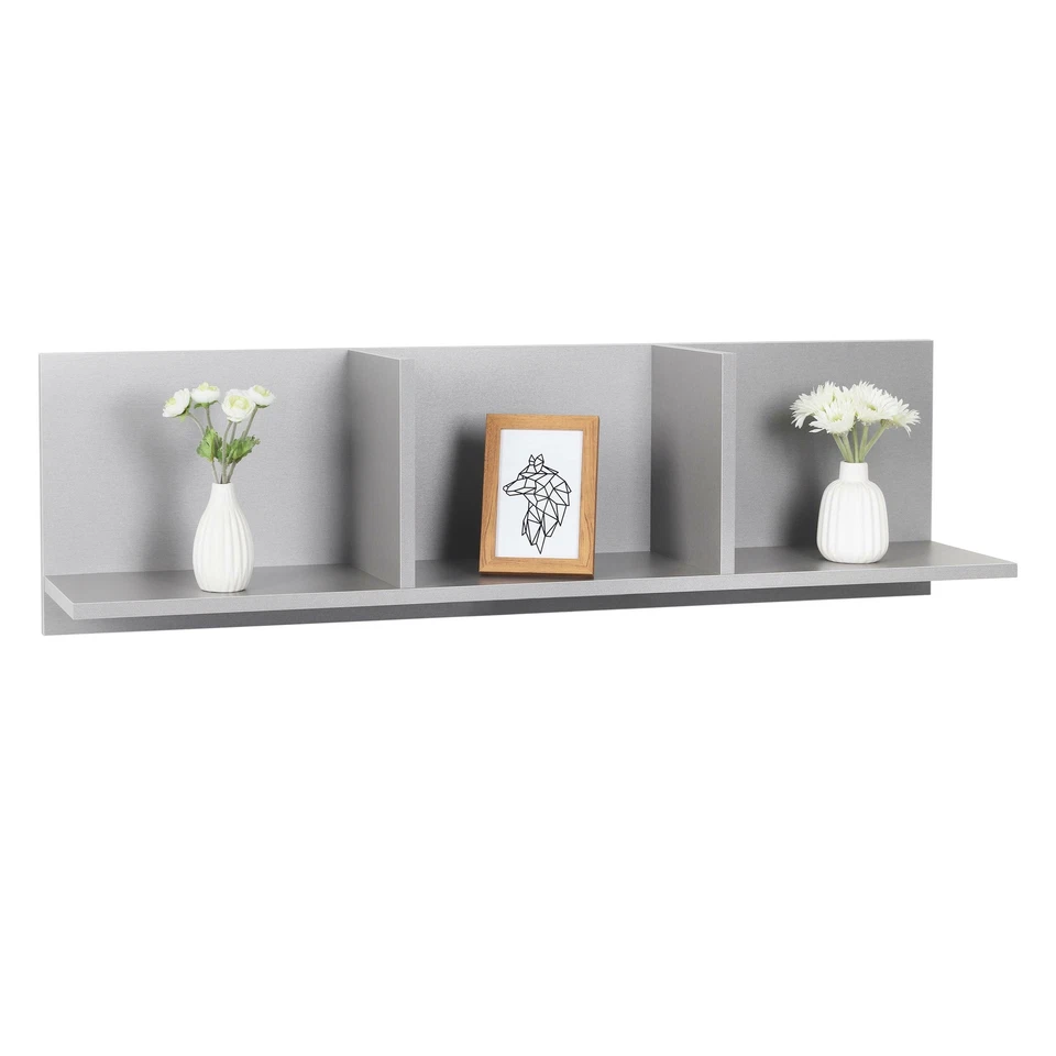 RICOO Wandregal Hängeregal Bücherregal Schweberegal Wandboard Regal WM014 - Bild 1 von 1