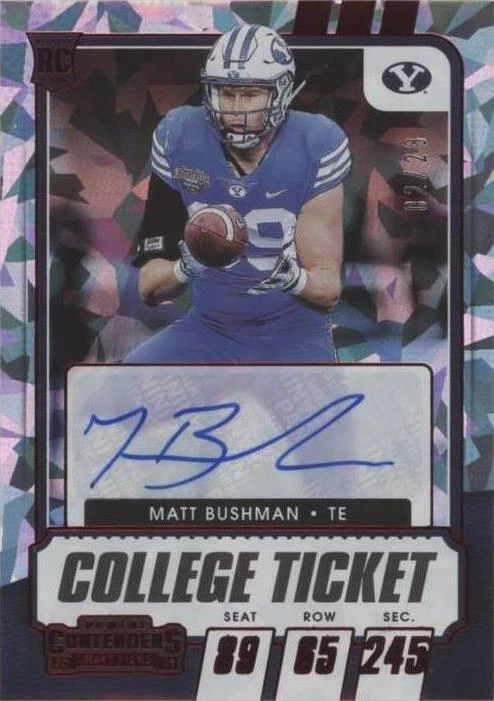 Game Ticket Red Cracked Ice