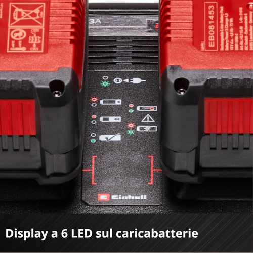 Originale Starter Kit 2 Batterie Da 4,0 Ah E Twincharger Power X-Change (Li-Ion - Foto 8 di 12