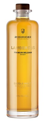 Lambertus Pure Single Malt Whisky aus Belgien, Bourbonfass gereift 0,7l 46 % Vol