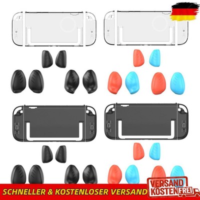 for Nintendo for Switch 2 Crystal Protective Hard Case Cover with Grips