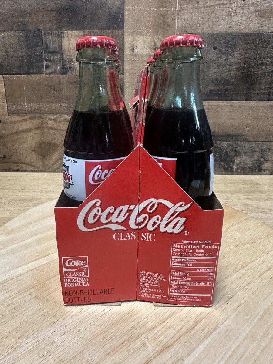 2000 Coca Cola Classic Super Bowl XXXI Six Pack Commemorative