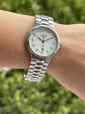 LONGINES クオーツ腕時計 シルバー s-l400.jpg