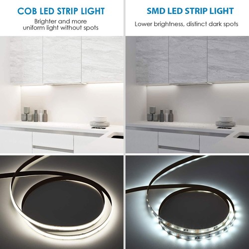 5/10m LED strip light AC 220V 230V COB 320LEDs/m IC LED Under Cabinet tape lamp - Picture 8 of 14