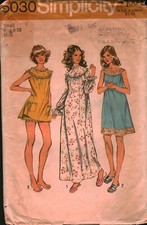 5030 Vintage Simplicity SEWING Pattern Misses Bloomers 1970s Pajama Bottoms OOP