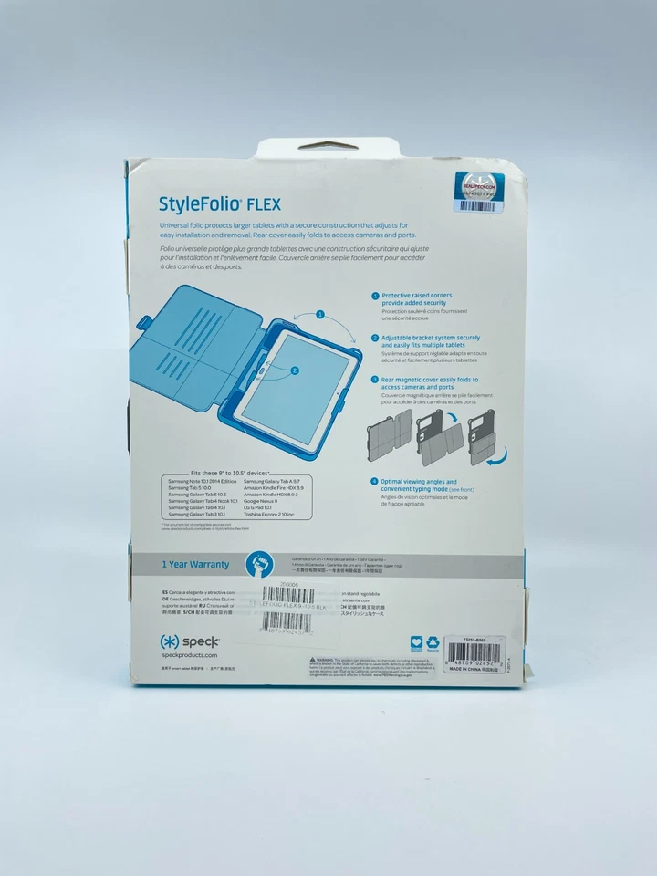 Funda Universal Speck StyleFolio Flex para iPad y Tabletas 9-10.5" Nueva (colores) Foto 3 de 4