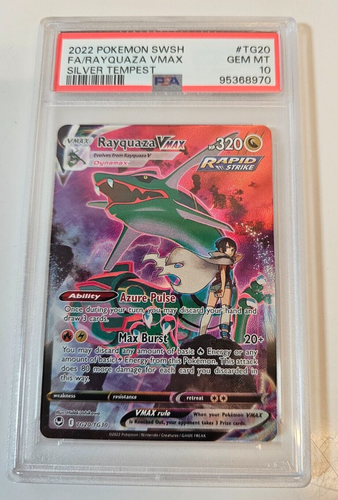Pokémon Silberner Sturm - Rayquaza VMAX - TG20/TG30 PSA 10 Gem Mint - Bild 2 von 10