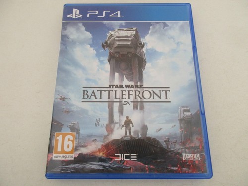 PLV Star Wars Battlefront II Pour PS4 – Présentoir Triangle 40x40x40 Cm à Monter