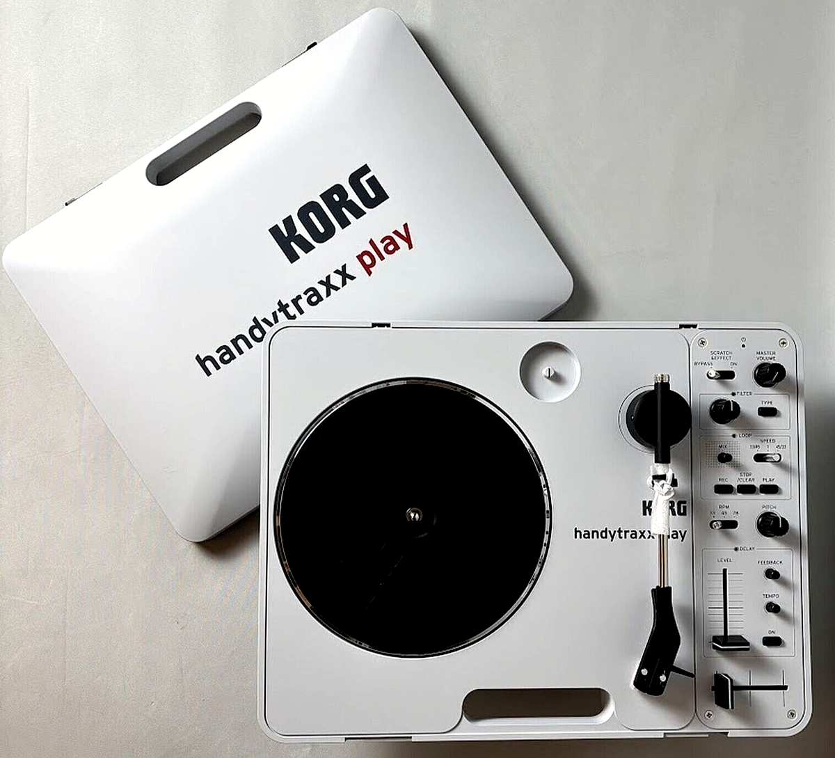 KORG handytraxx play Portable Record Player All-in-One DJ