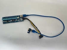 Mining PCIe Riser PCI-E 1x to 16x USB riser adapter missing some sticky 