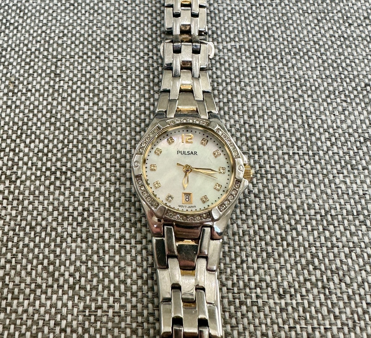 Pulsar VX82-X544 Wrist Watch Needs New Battery | eBay