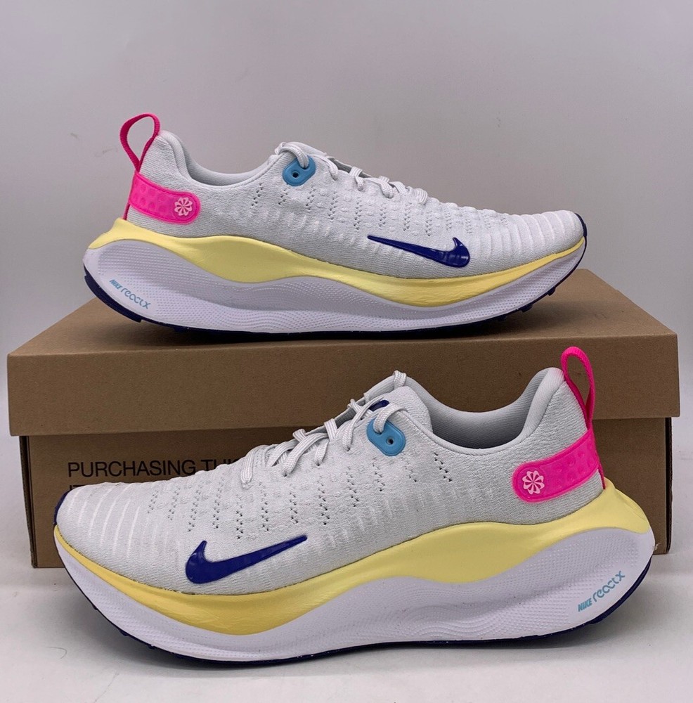 Nike ReactX Infinity Run 4 Mens Running Shoes Size 7.5 Photon Dust Pink DR2665-009