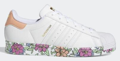 Adidas Superstar white Floral W | eBay