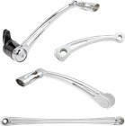 Arlen Ness Foot Control Kit w/ Toe Shifter Chrome Deep Cut 420 109