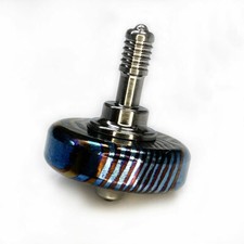 New Titanium Timascus Super Precision Toy Spinning Top Professional Ceramic Bead