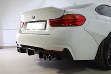 Diffuser For Rear Bumper For Bmw 4 Series F32 M-sport Parsan-tuning Abs Plastic Diffuser For Rear Bumper For Bmw 4 Series F32 M-sport Parsan-tuning Abs Plastic