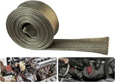 Heat Shield Sleeve Fuel Line Auto Hose Spark Plug Wire Cover Protector 5816mm