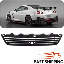 For 2012-2022 Nissan Gtr R35 Rear Bumper Lower Black Valence Grille Grill