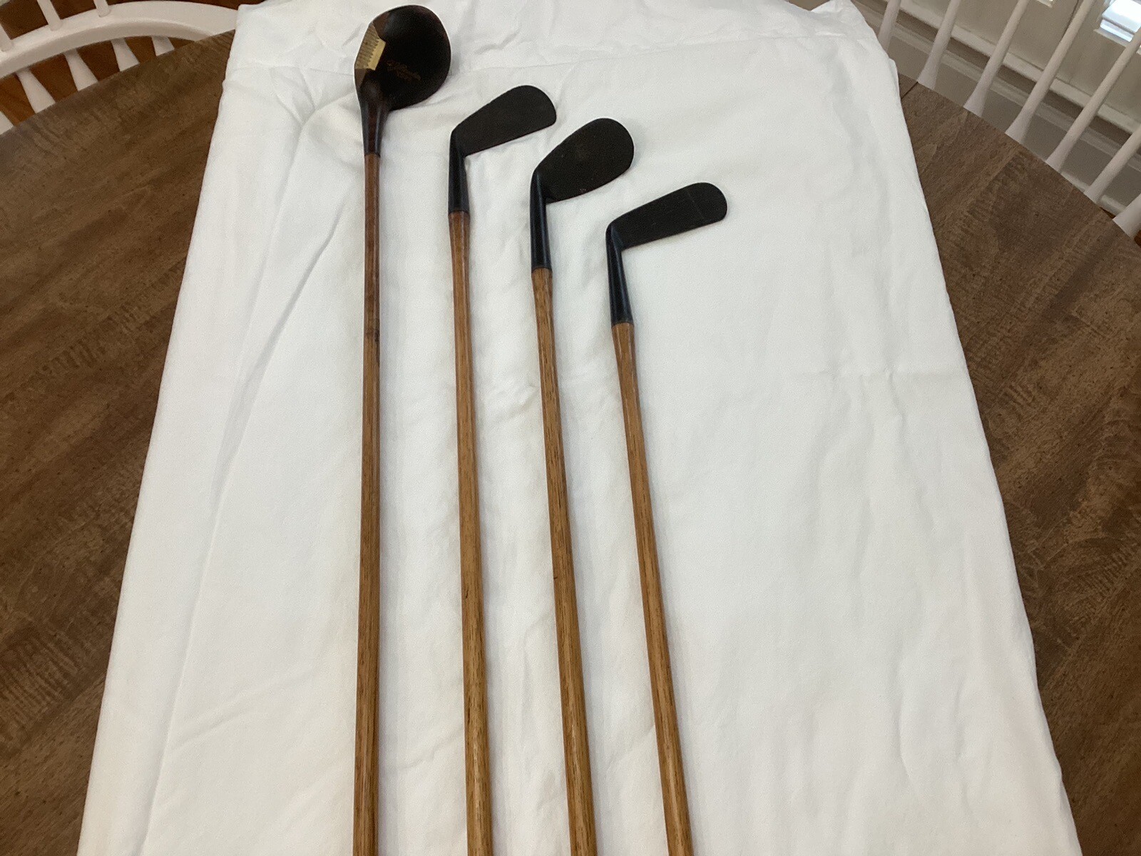 A J Reach & Co Vintage Hickory Shaft Golf Clubs eBay