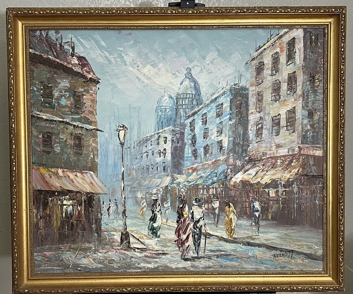 Caroline Burnett Original Oil Painting Paris. | eBay