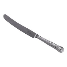 BUTLER Silver Plate - EPNS KINGS Pattern - Table Knife / Knives - 9 1/2"