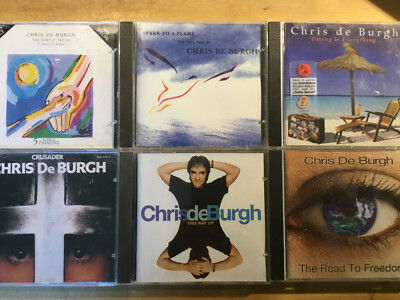 Chris de Burgh [6 CD Alben] Crusader This Way Up BEST Timing Road Freedom Simple
