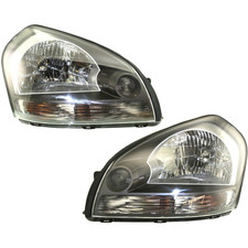 For 2005-2009 Hyundai Tucson Leftright Pair Led Halo Clear Projector Headlights For 2005-2009 Hyundai Tucson Leftright Pair Led Halo Clear Projector Headlights