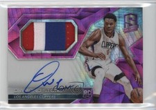 2016-17 Panini Spectra Rookie Jersey Pink 28/49 Diamond Stone #124 Auto 1t82