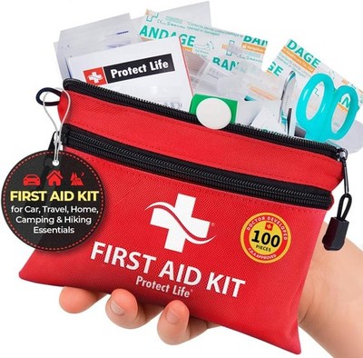 Protect Life Mini Waterproof First Aid Kit 100 Piece