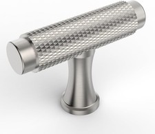 10 Pack Knurled Brushed Satin Nickel Kitchen Cabinet Knobs Dresser Knobs Drawer