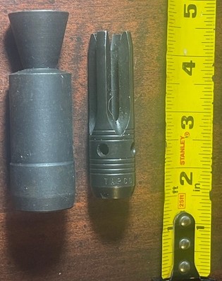 Tapco Muzzle Break _ Lot of Muzzle Breaks _ Vintage Rare _ Blued Steel Metal
