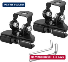 2PCS Car LED Light Bar Mounting Bracket, Vehicle Pillar Hood Work Lamp Mount Cla