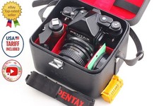 All Late  MINT w/ Case  Pentax 67 TTL Film Camera P 105mm Lens Grip From JAPAN