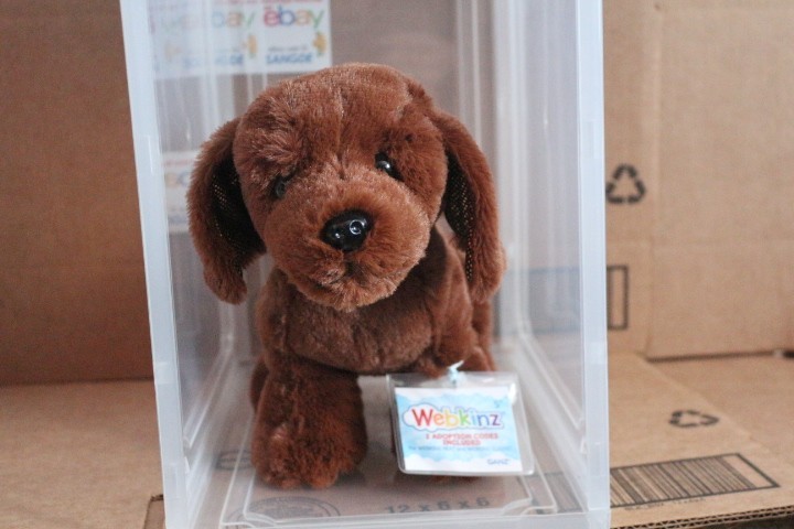 WEBKINZ NEXT 2026 CHOCOLATE LAB-COMES WITH UNUSED/SEALED CODE/TAG