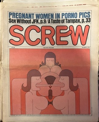 Screw Newspaper No #379 (1976) Vintage NYC Underground Erotica