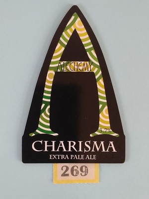 Bierpumpe Clip Abzeichen - Alchemy Brewery - Livingston - Charisma Extra Pale Ale