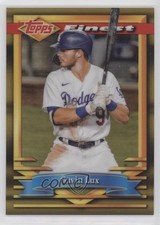 2021 Topps Finest Flashbacks Gold Refractor 7/50 Gavin Lux #181 6ns
