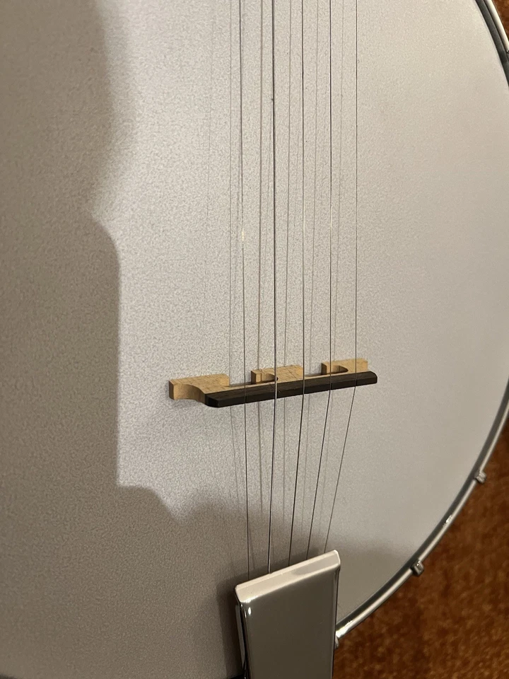 Blue Moon Five-String Banjo with Open Back, Mahogany (Hobgoblin) - Image 4 of 4