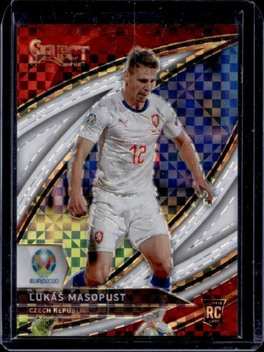 2020 Select UEFA Euro Lukas Masopust RC White Prizm Field Level #/60