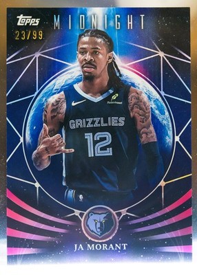2025-26 Topps Midnight - Moonfall Ja Morant #MF-10 Twilight /99